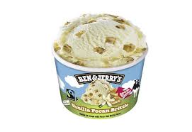 BEN&JERRY'S Vanilla Pecan Brittle